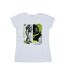 Disney T-shirt en coton à empiècement technique Lightyear Buzz Femme/Ladies (Blanc) - UTBI28932-1