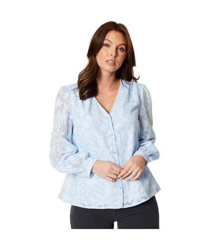 Blouse femme bleu Principles