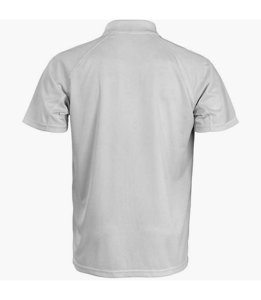 Polo Performance Adulte Blanc Spiro-2