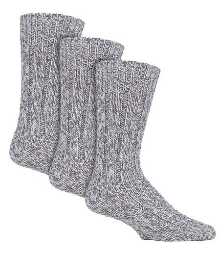 Country Pursuit - 3 Pair Mens Wool Boot Socks