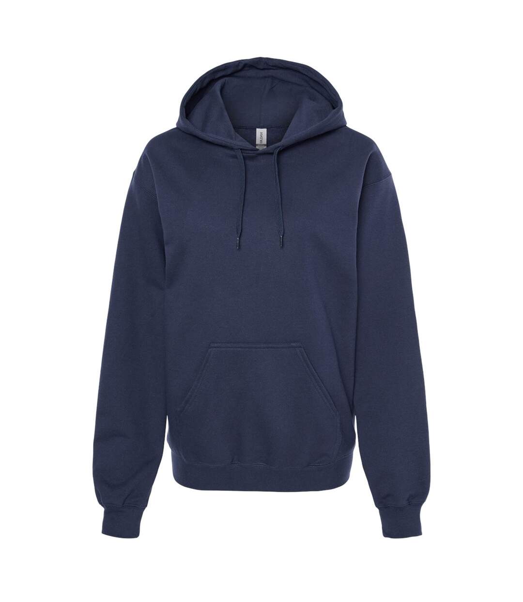 Sweat à capuche softstyle adulte bleu marine Gildan-1