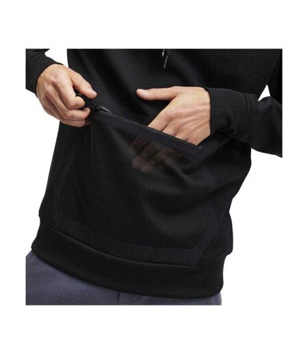 Sweat À Capuche Homme Noir On Running