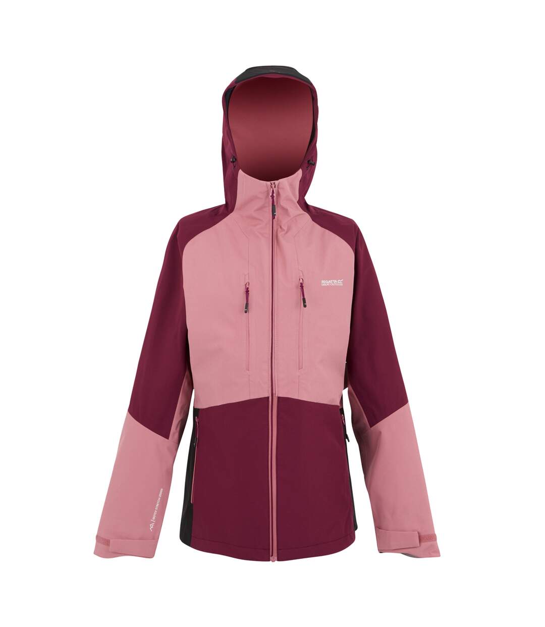Veste Carletta Femme Piment Rose Clair Noir Regatta-2
