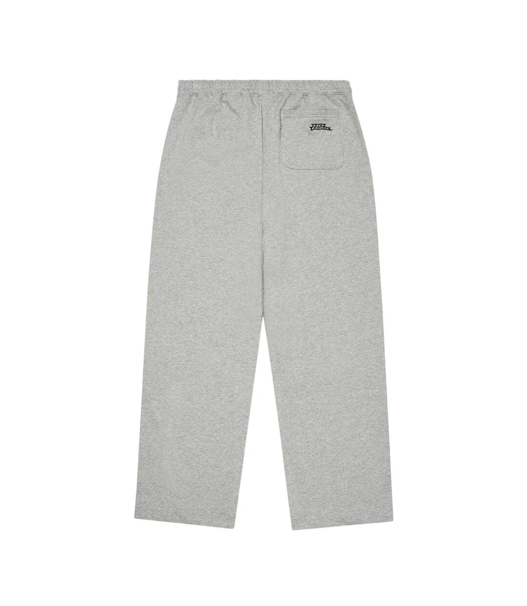 Mens Jersey Cotton Jogging Bottoms Grey No Fear-2