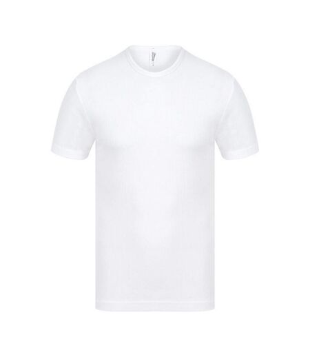 Absolute Apparel Mens Thermal Short Sleeve T-Shirt (White) - UTAB121