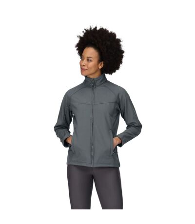 Regatta Ladies Uproar Softshell Wind Resistant Jacket (Seal Grey) - UTBC813