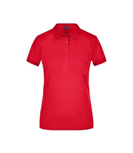 Polo Femme Rouge James And Nicholson