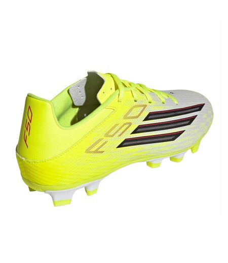 Mens F50 League Firm Ground Football Boots Solar Yellow Adidas
