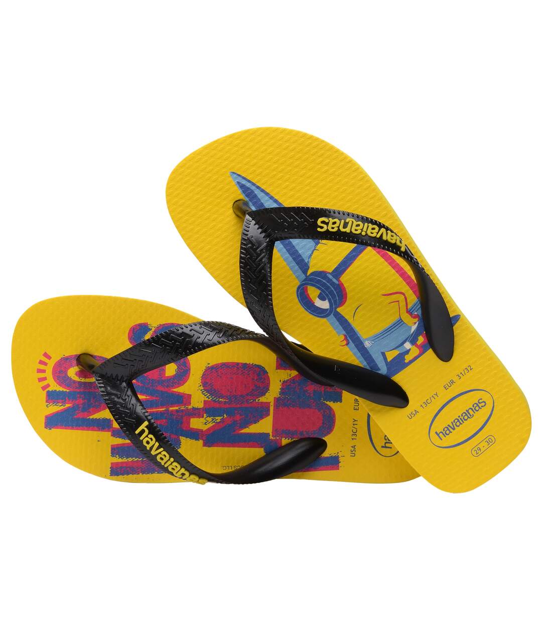 Tong Enfant à enfiler Havaianas Minions-4