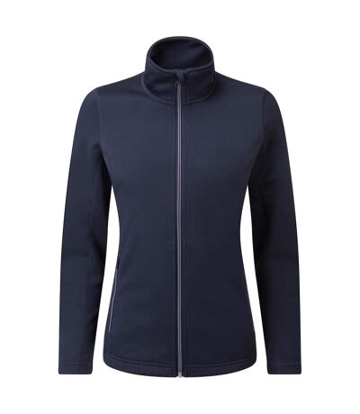 Premier Womens/Ladies Dyed Sweat Jacket (French Navy)
