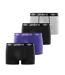 x4 boxers noir/violet homme umbro class2b2 - l-1