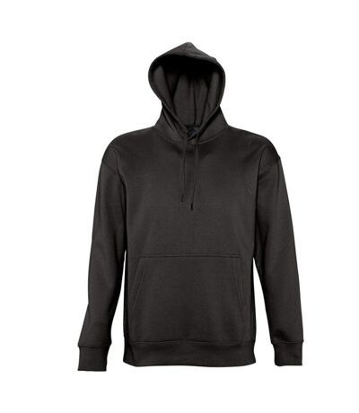 SOLS Slam Unisex Hooded Sweatshirt / Hoodie (Black) - UTPC381