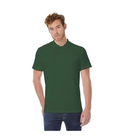 Polo À Manches Courtes Femme Vert Foncé B&C