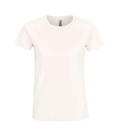 T-shirt Imperial Femme Blanc Cassé SOLS