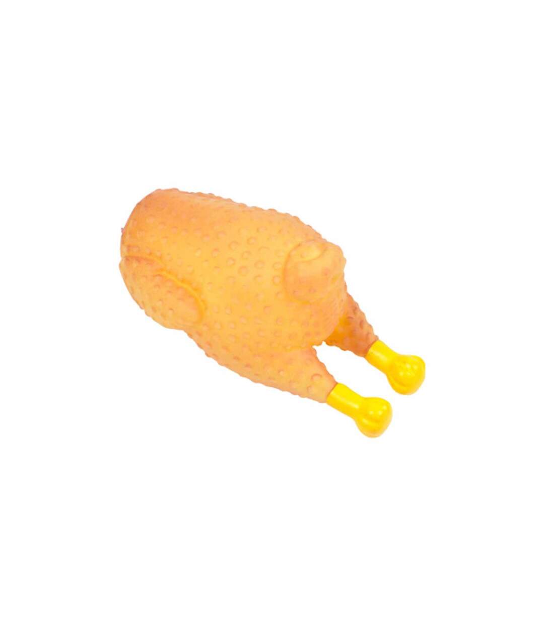 Jouet pour Chien Poulet Roti 14cm Écru-1