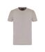 Mens Slim Short-sleeved T-shirt Grey Emporio Armani EA7-2