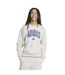 Sweat Motif/style Universitaire Homme Gris Aluminium Bleu Adidas-1