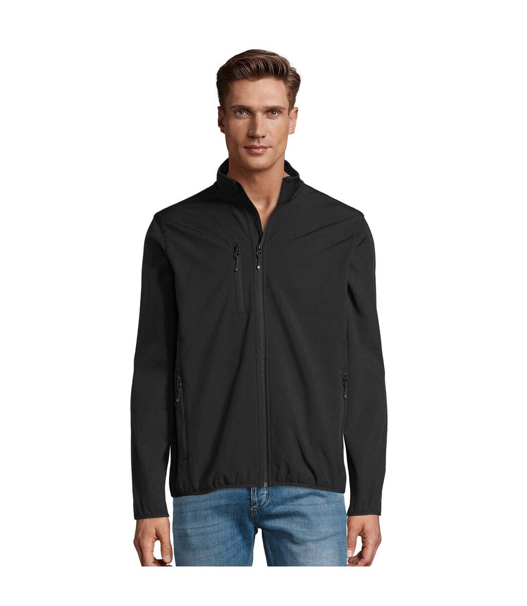 Veste Softshell Radian Homme Noir SOLS-2