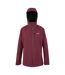 Veste Imperméable À Capuche Birchdale Femme Bleu Orage Regatta-3