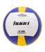 Ballon De Volley-ball Siles Taille 5 Blanc Bleu Jaune Huari-1