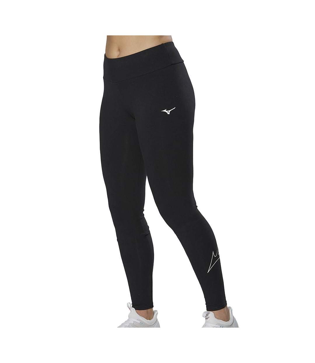 Legging Noir Femme Mizuno Athletic - S-1