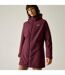 Veste Imperméable Et Isolante À Capuche Ajustable Mabrie Femme Pourpre Regatta-4