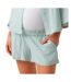 Short de grossesse vert amande femme mamalicious mags-1