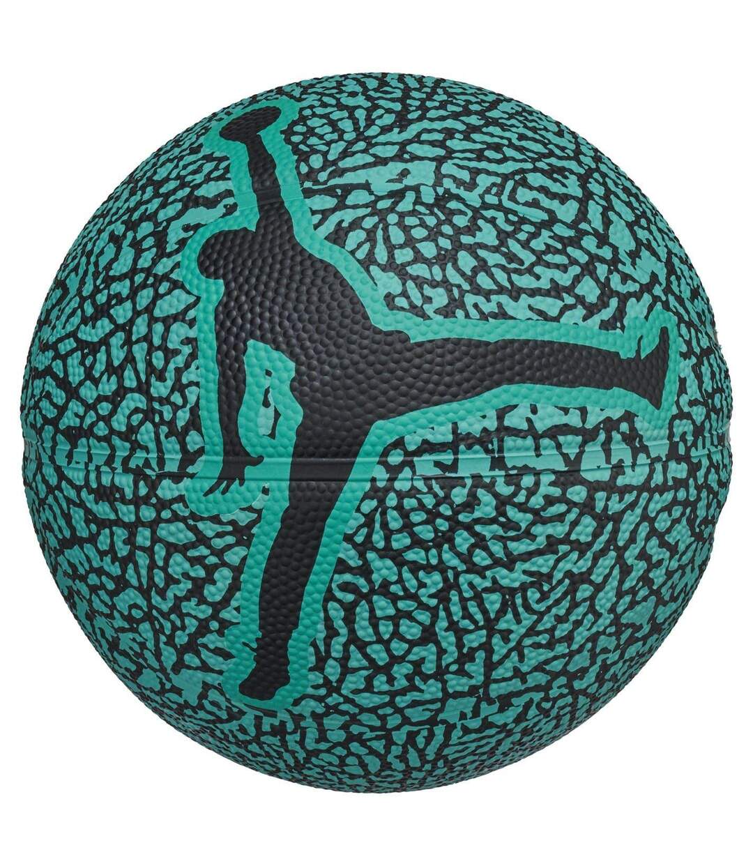 Air Jordan Graphic Art Rubber Basketball 3 Jade Black Nike-1
