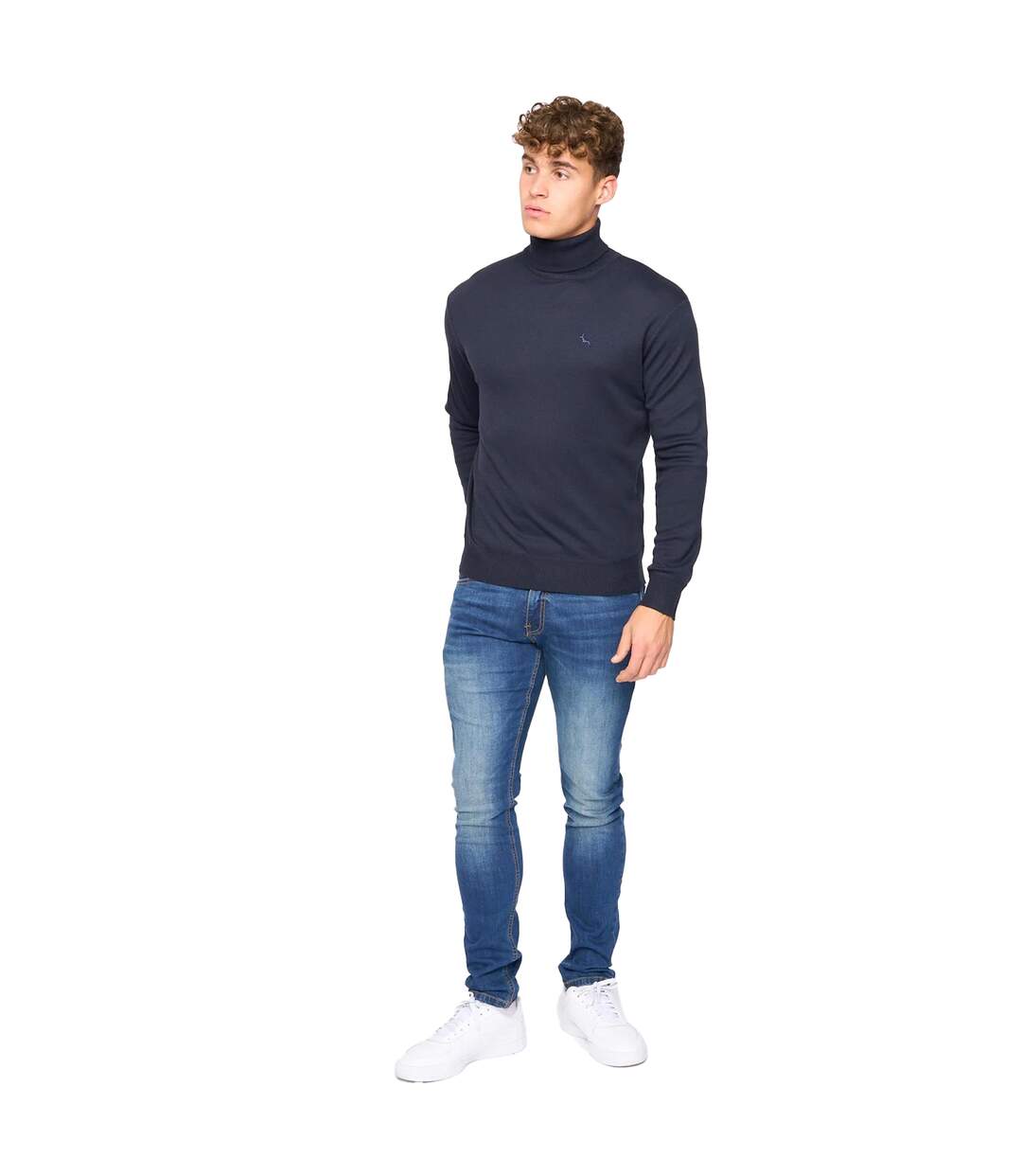 Pull cliveden homme bleu marine Bewley & Ritch