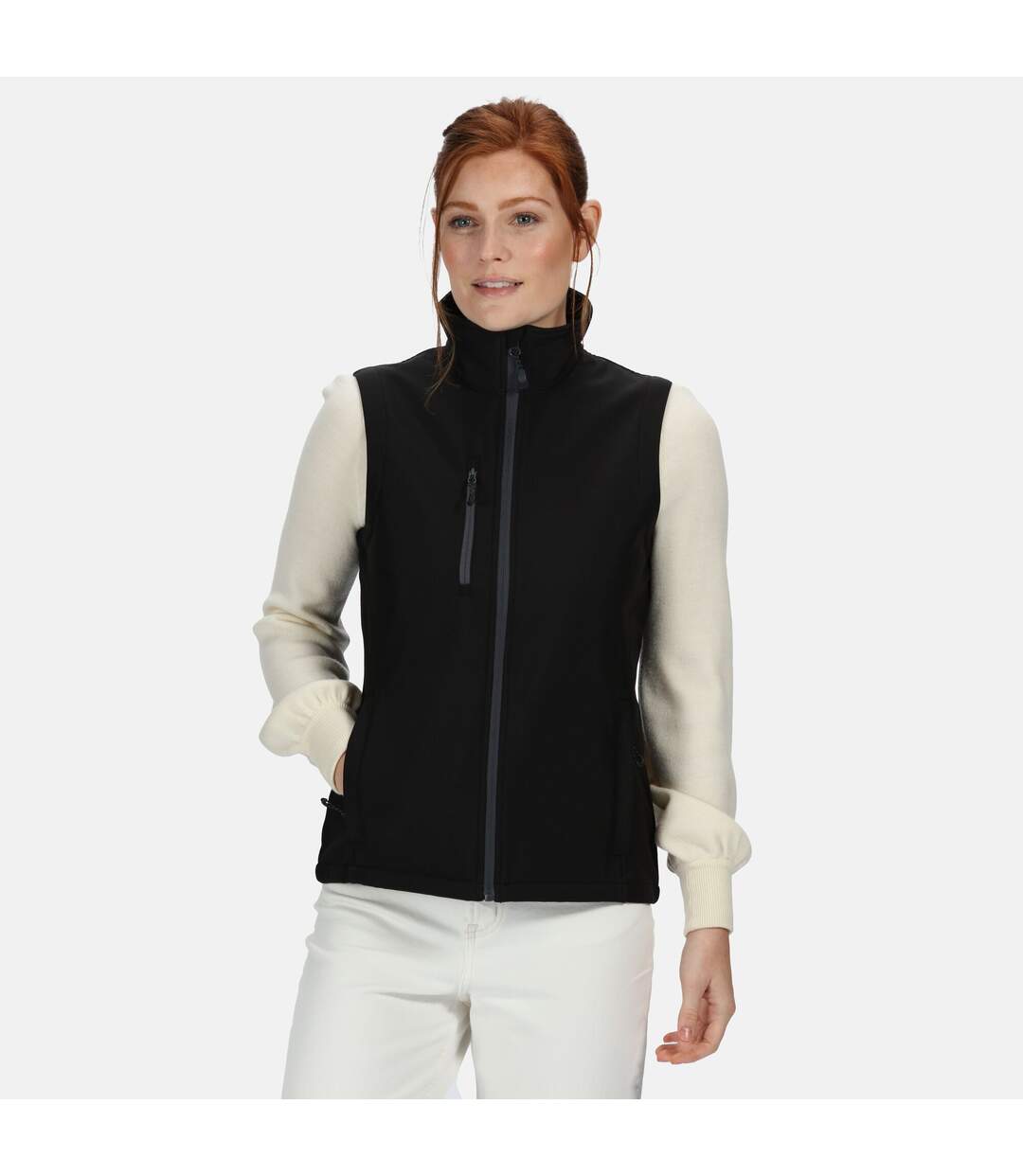 Womens/ladies Body Warmer Black Regatta Professional-1