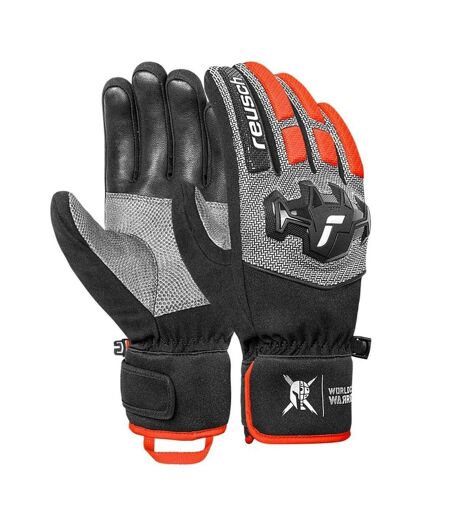 Unisex Adult Worldcup Warrior Ski Gloves Black Reusch