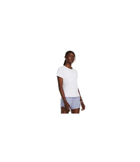 T-shirt Launch Femme Blanc Réfléchissant Under Armour