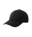 Casquette De Baseball Motif/style 6 Panneaux Bolt-s Noir Atlantis Headwear-1