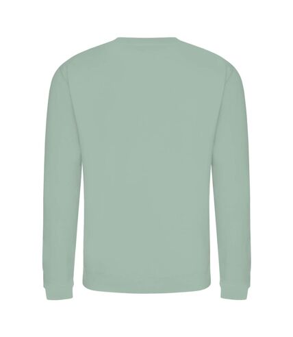 Just hoods  unisex crew neck plain sweatshirt 280 gsm dusty green Awdis