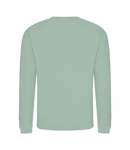 Just hoods  unisex crew neck plain sweatshirt 280 gsm dusty green Awdis