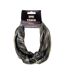 Cache-cou Motif/style Ikat Taille Unique Noir Gris Magnum-1