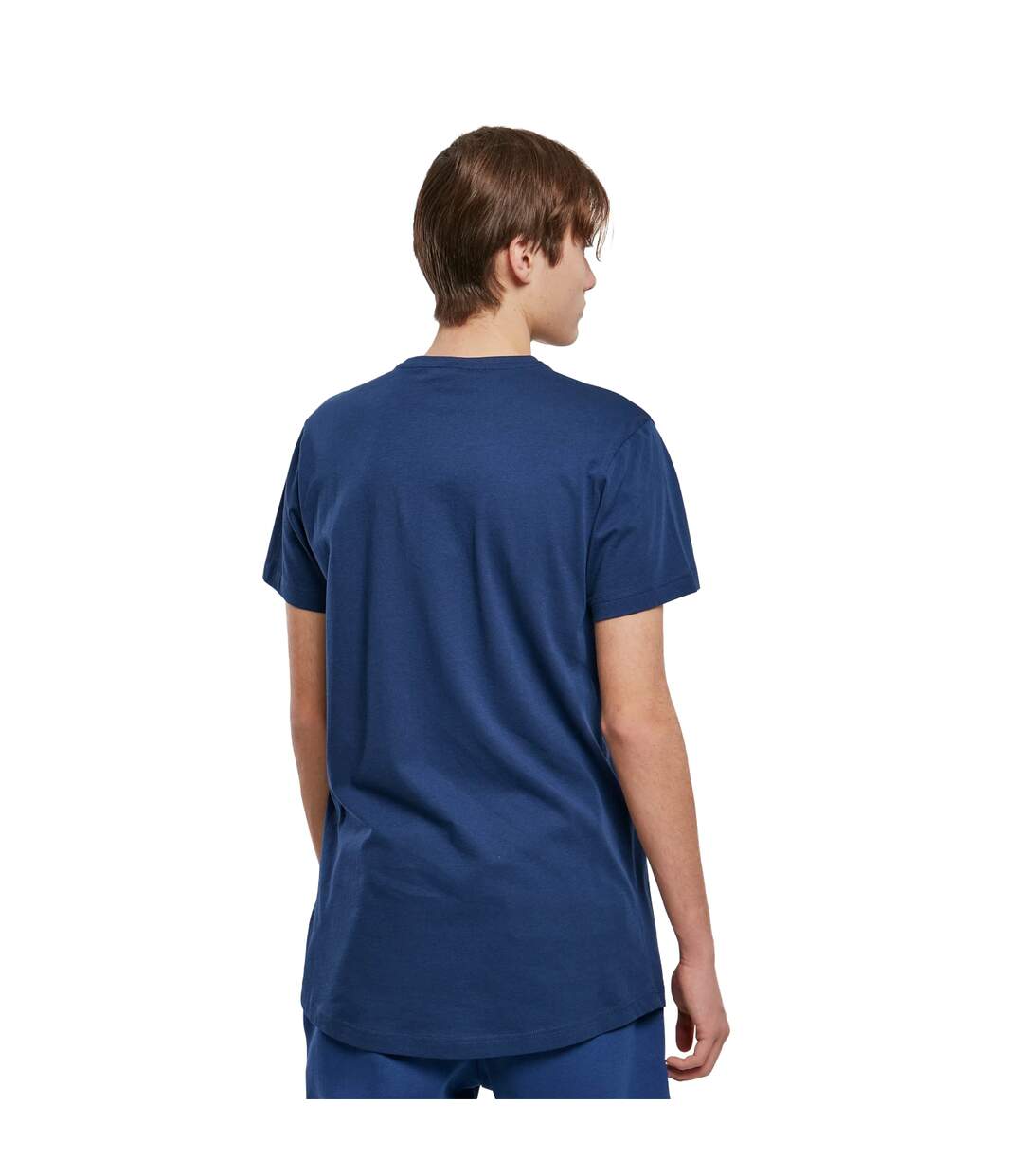 T-shirt Motif/style Façonné Homme Bleu Urban Classics-2
