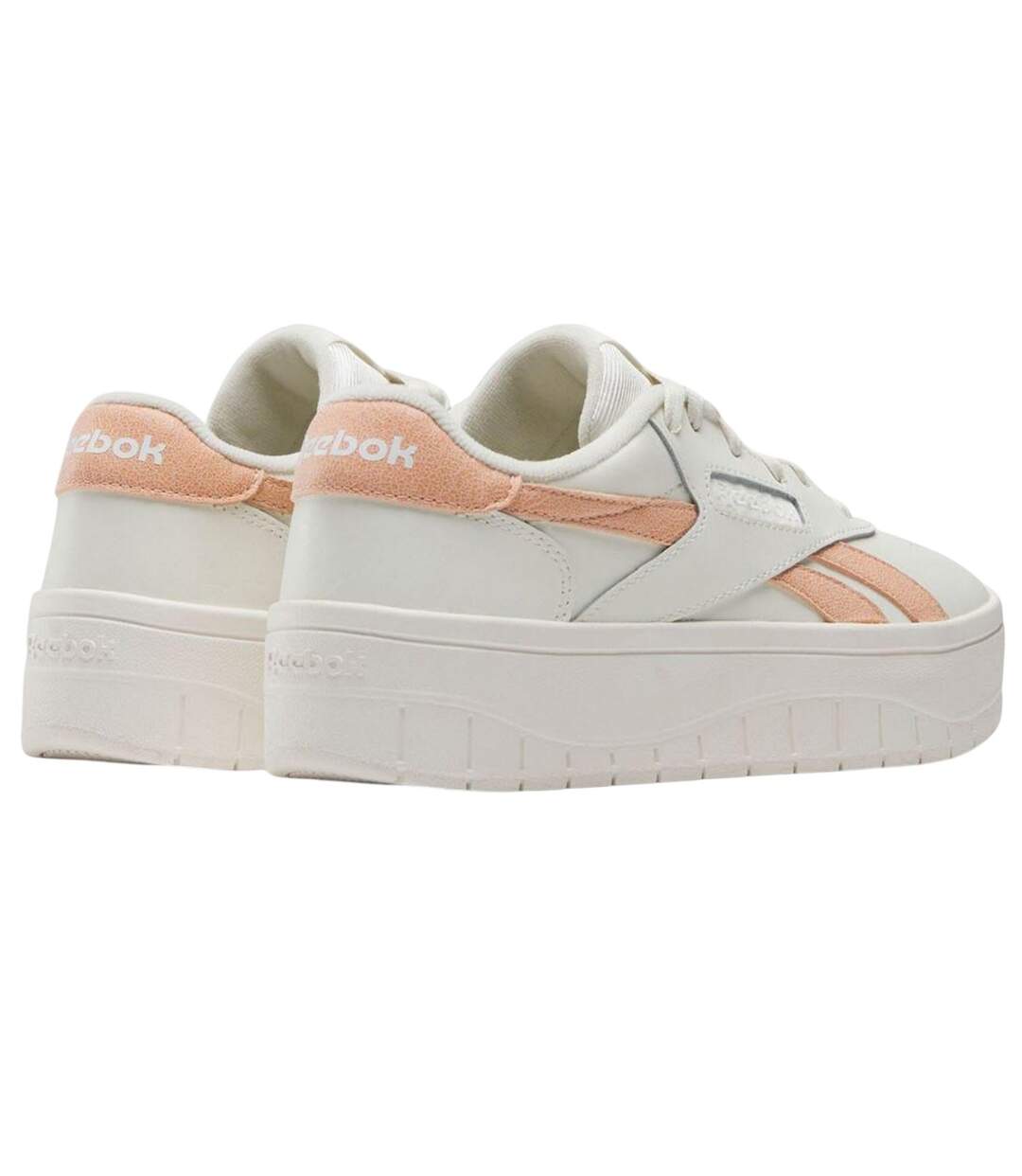 Baskets Court Advance Surge Femme Blanc Rose Reebok-2