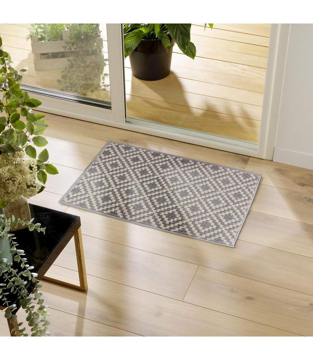 Tapis Multi-Usage Tissé Losibi 50x80cm Gris-2