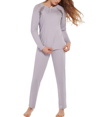 Pyjama tenue d'intérieur pantalon top manches longues Ivette Lisca