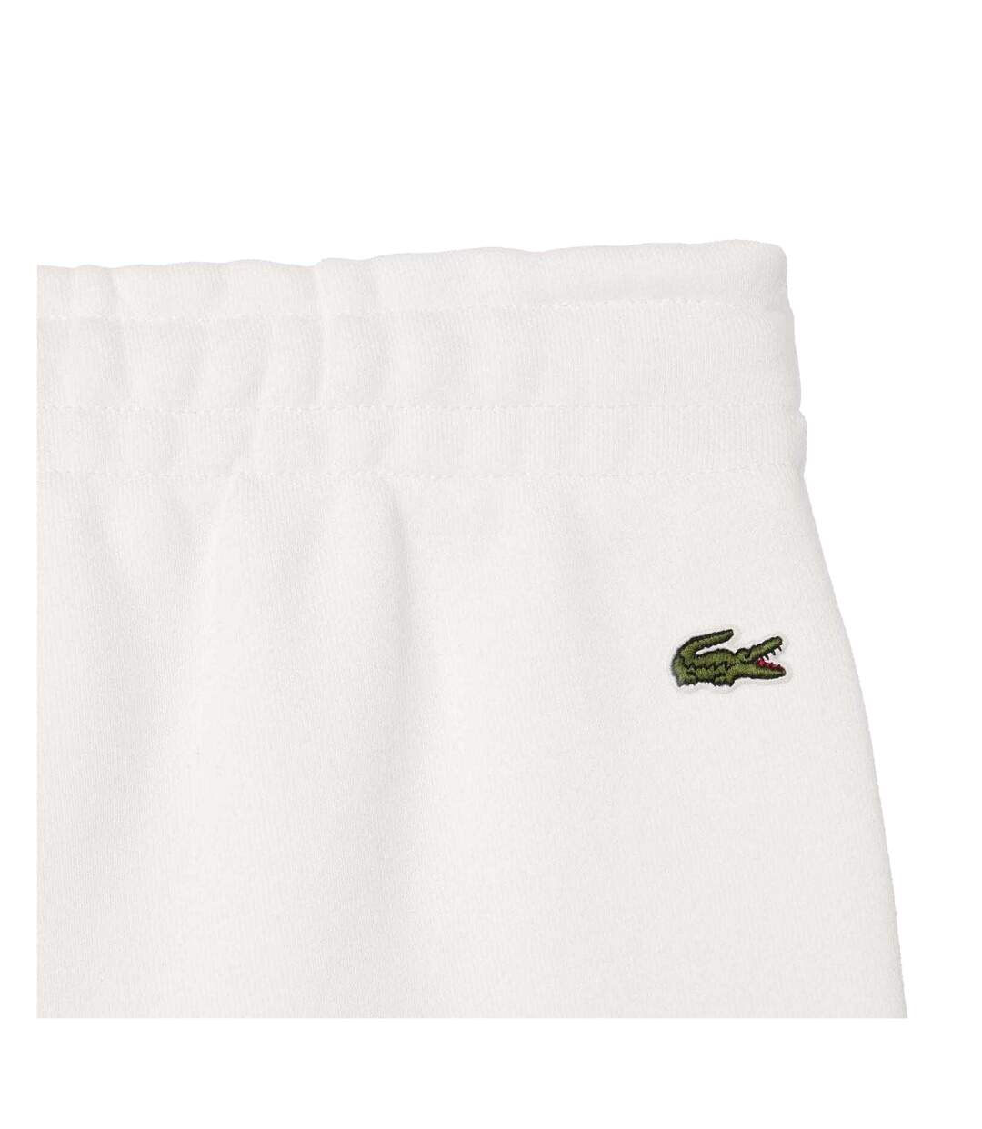 Pantalon De Jogging Motif/style Logo Brodé Femme Crème Lacoste-4