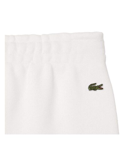 Pantalon De Jogging Motif/style Logo Brodé Femme Crème Lacoste