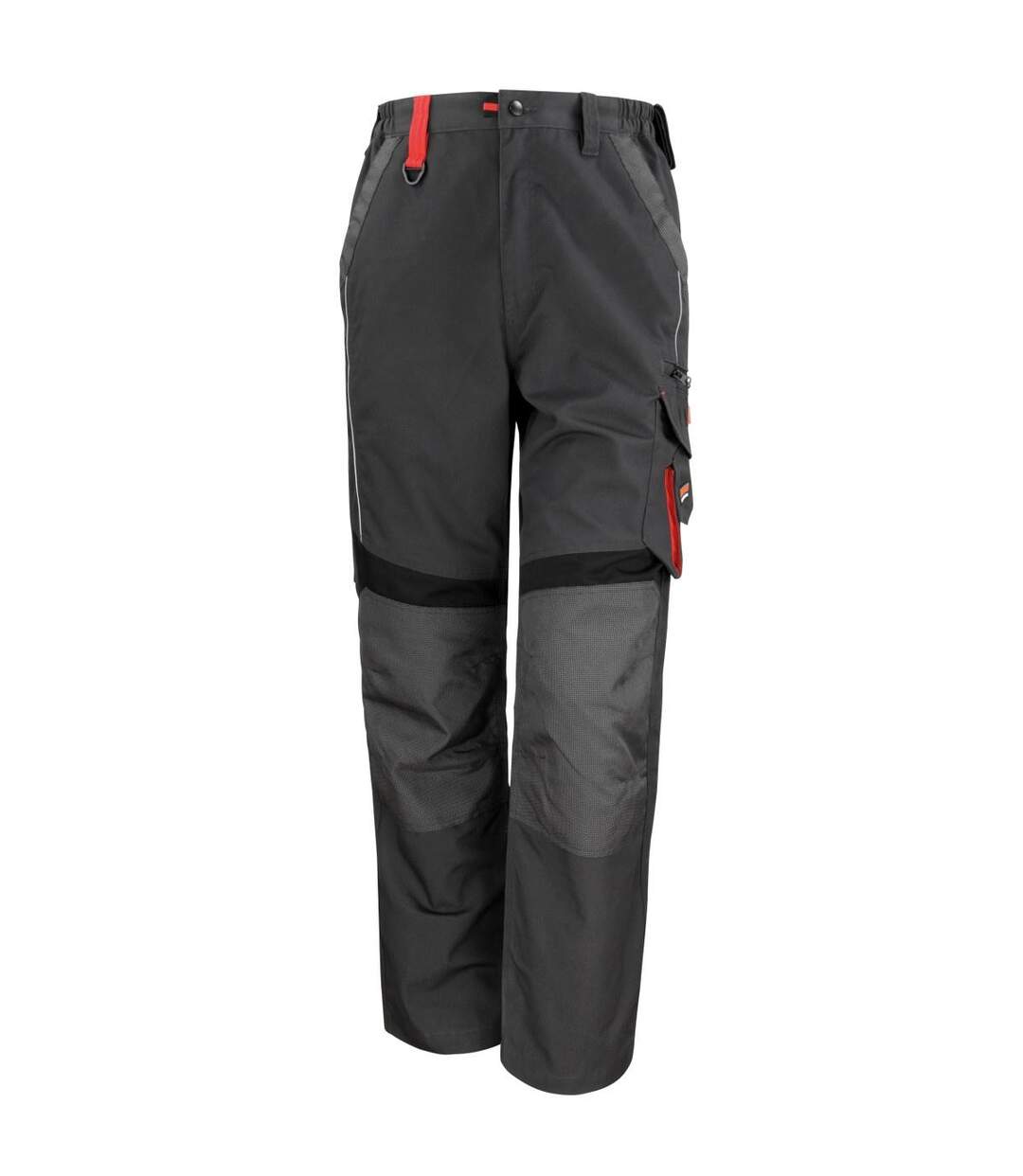 Pantalon De Travail Entrejambe 81cm Homme Gris Noir Result-2