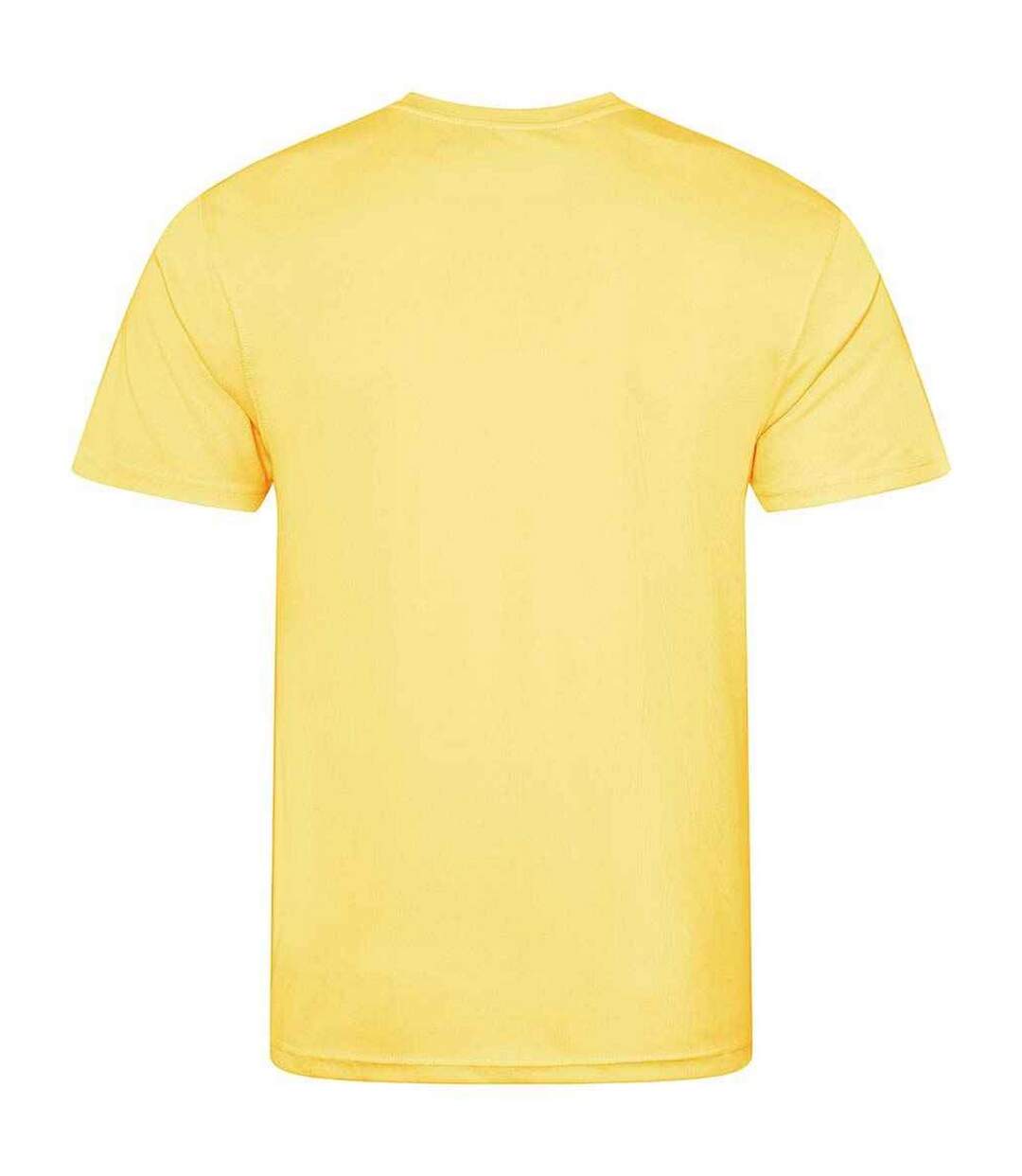 T-shirt homme jaune clair AWDis Cool