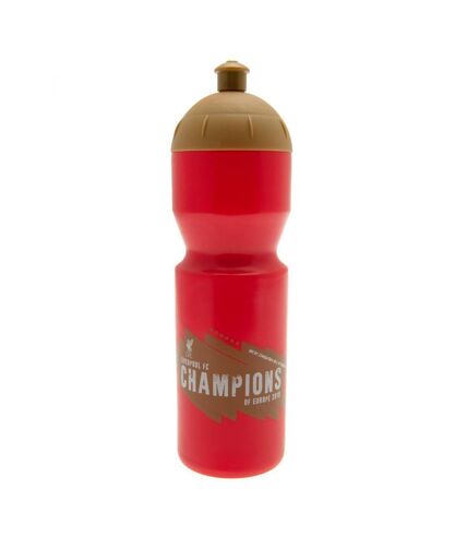Liverpool FC Champions Of Europe Drinks Bottle (Red) (One Size) - UTTA5638