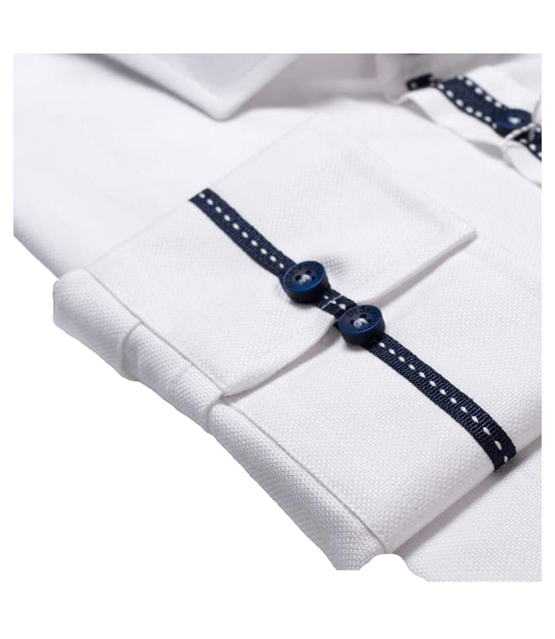 Chemise Motif/style Détail Contrasté Warsaw Homme Rose Di Selentino-3