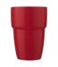 Bullet Staki Stackable Mug Set (Pack of 4) (Red) (One Size) - UTPF3801