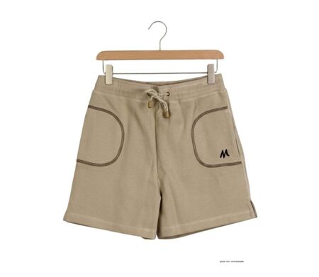 Short de sport en molleton femme sable MAYFLOWER SE9039S : la fraîcheur et la légèreté pour l'été