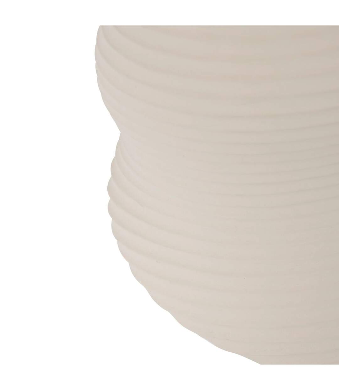Table à café torsadée ronde SADDLE - Beige-3