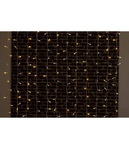 Rideau Lumineux Led 30 Tombées 300cm Blanc Chaud